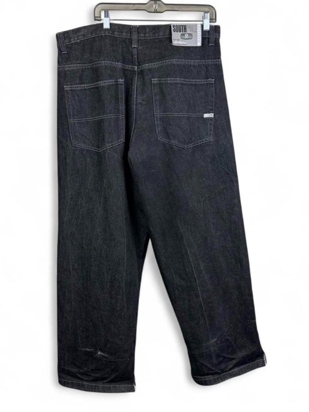 Vintage Y2K Southpole black extreme wide leg baggy jeans